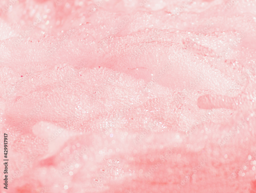 Fototapeta premium Foam bubble from soap or shampoo