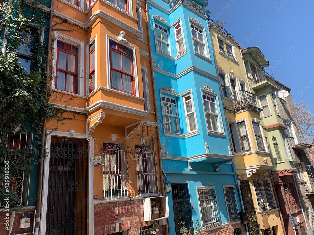 Obraz premium Street of Istanbul city.