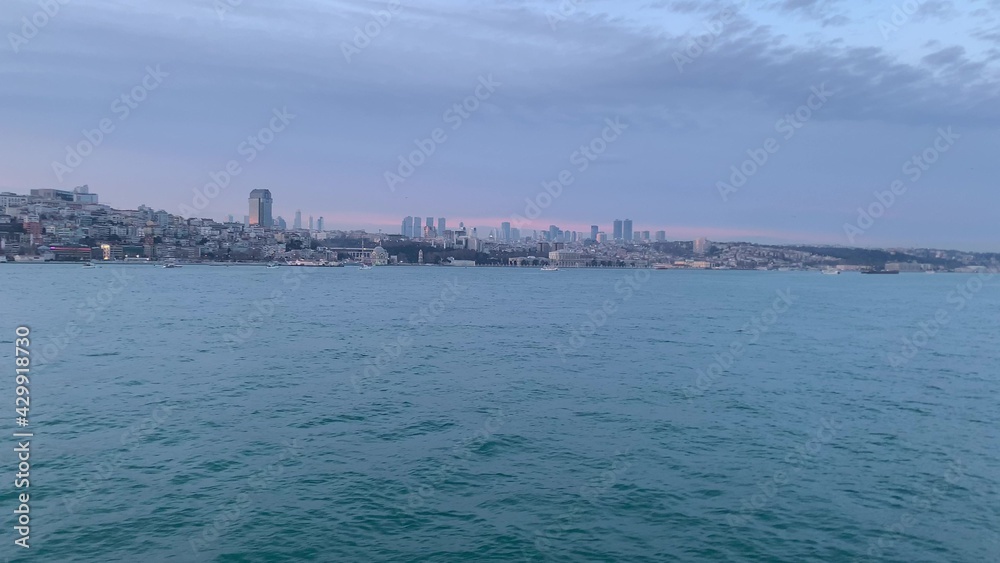 View over Bosphorus strait