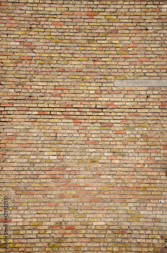 Texture background of old brick wall