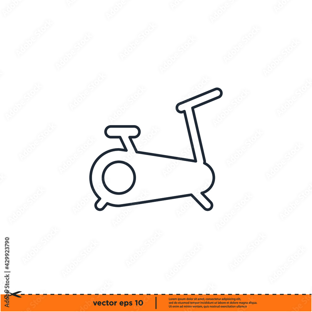 fitness gym icon vector illustration logo template fitness gym icon vector illustration logo template