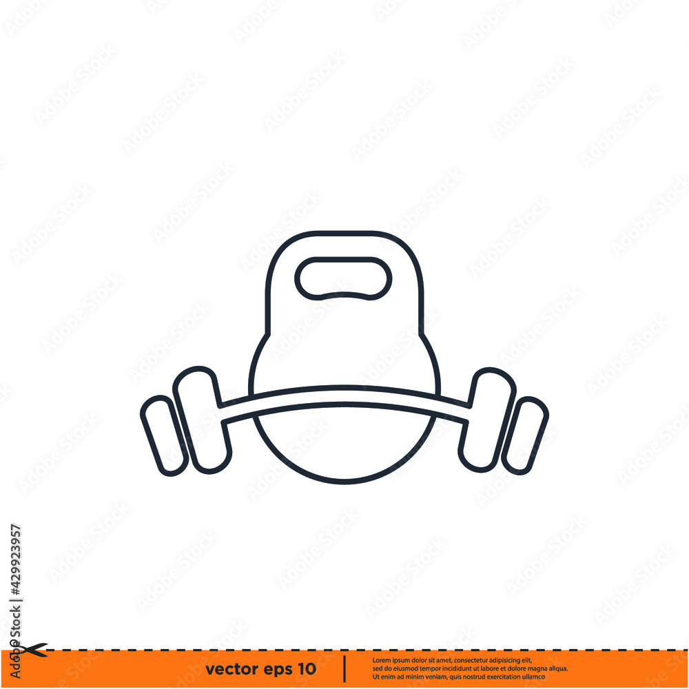 fitness gym icon vector illustration logo template fitness gym icon vector illustration logo template