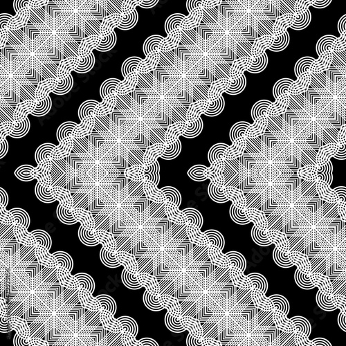 Design seamless zigzag decorative pattern