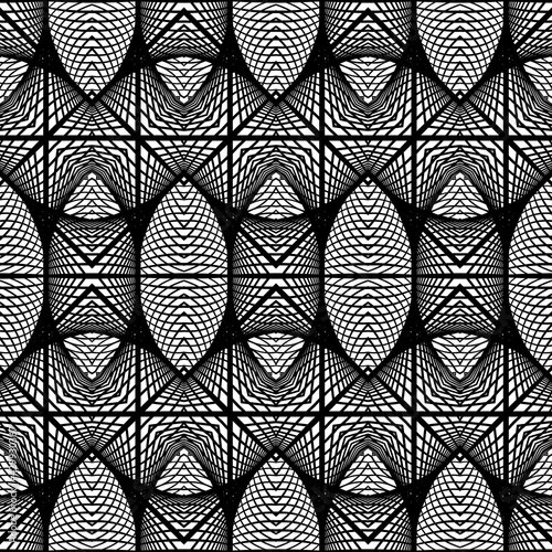 Design seamless monochrome grating pattern