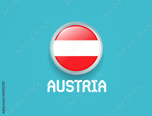 Flag of Austria for Euro 2020 event. Football Euro 2020. Free Download Flag of Austria for Euro 2020 event. Football Euro 2020. - GFXLoad