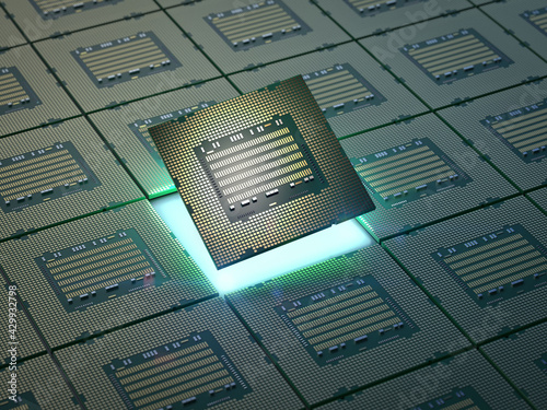 Canvas Print chipset for semiconductor manufacturing