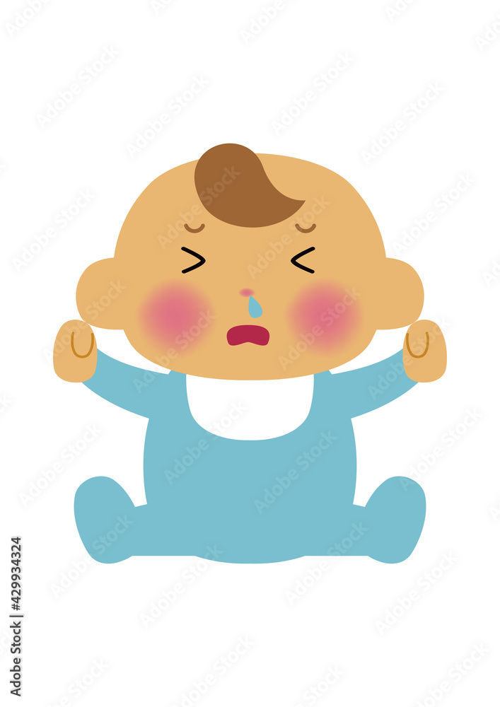 赤ちゃんのイラスト-新生児。
人物のイラスト素材。
