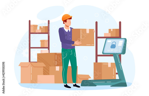 Inventory management with goods demand