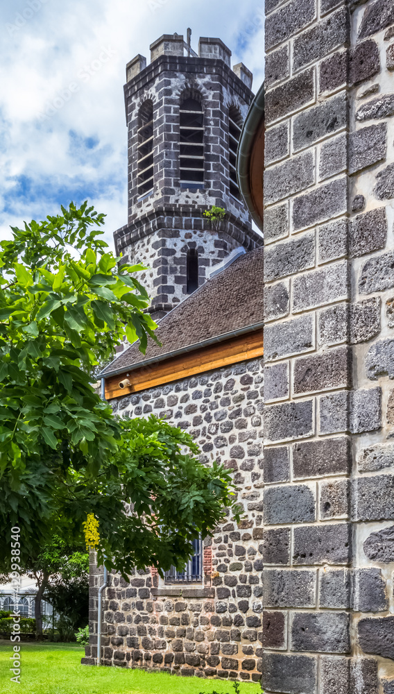 Clocher de l’église de Notre-Dame de la Salette, Saint-Leu, île de la Réunion 