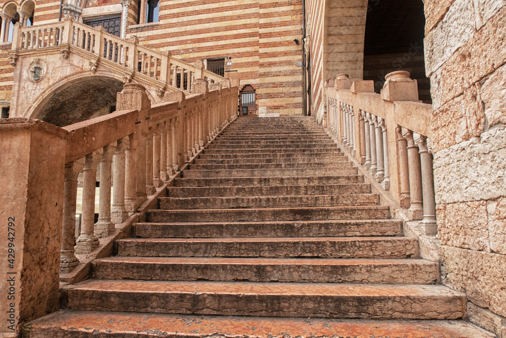 Verona, beautiful view of the historic center.