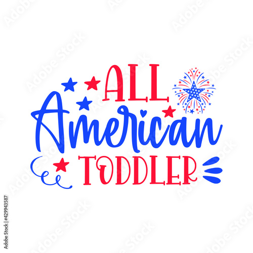 all American toddler