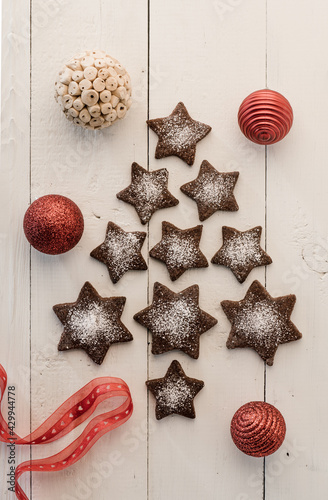 Brunsli Weihnachtsplätzchen als Tannenbaum 
