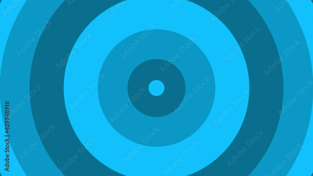 Loop animation of colored circles. The speed is fast. The color is blue. Loop animation of colored circles. The speed is fast. The color is blue.