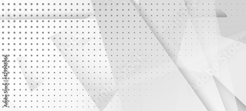 Halftone Dynamic Gray Vector Background. Edgy Art. Halftone