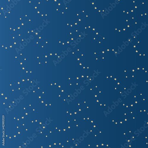 sky and stars for textiles