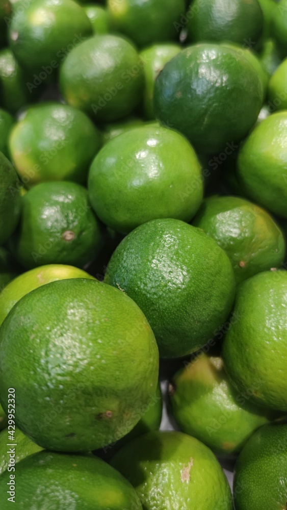 Limes in the market