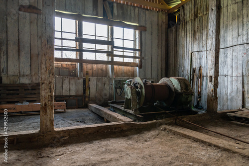 Drohobych salt plant in the existence from 1250 is the oldest working salt plant in Drohobych, Lviv region, Ukraine. The manufacturing process.