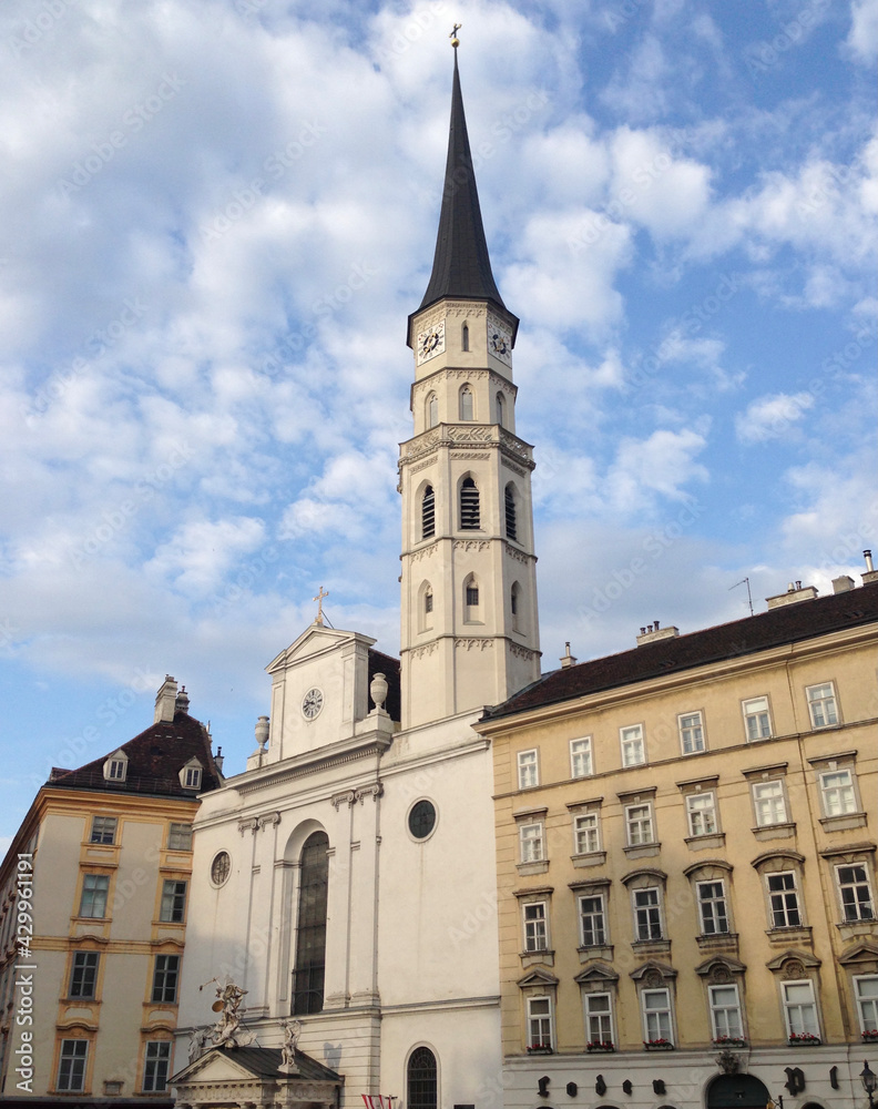Saint Michael's Church, one of the oldest churches in Vienna, Austria
