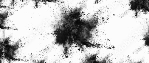 abstract black and white illustration background