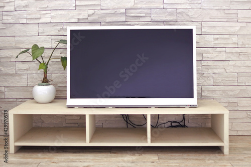 リビングにある大型テレビ