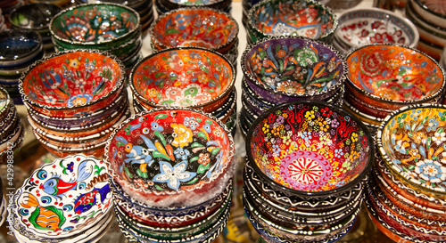 Canvas Print Turkish ceramics