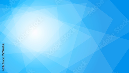 Geometric light blue abstract background. Vector pattern template for presentation, flyer, web page.