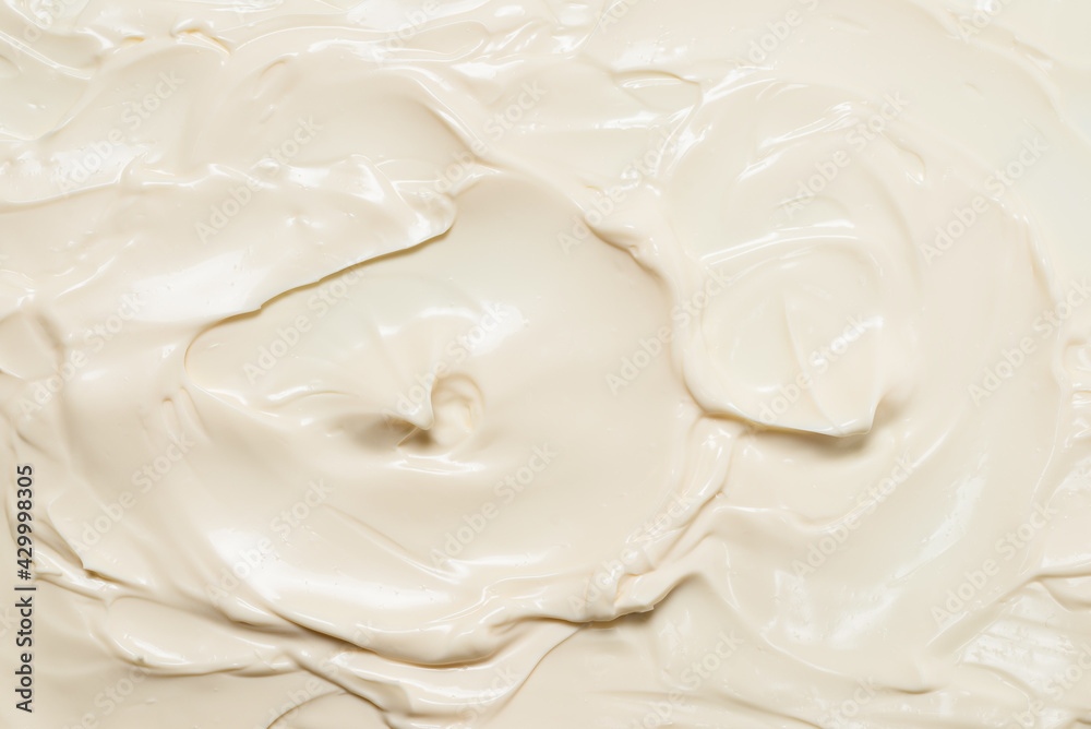 White whipped cream texture. White whipped cream texture.