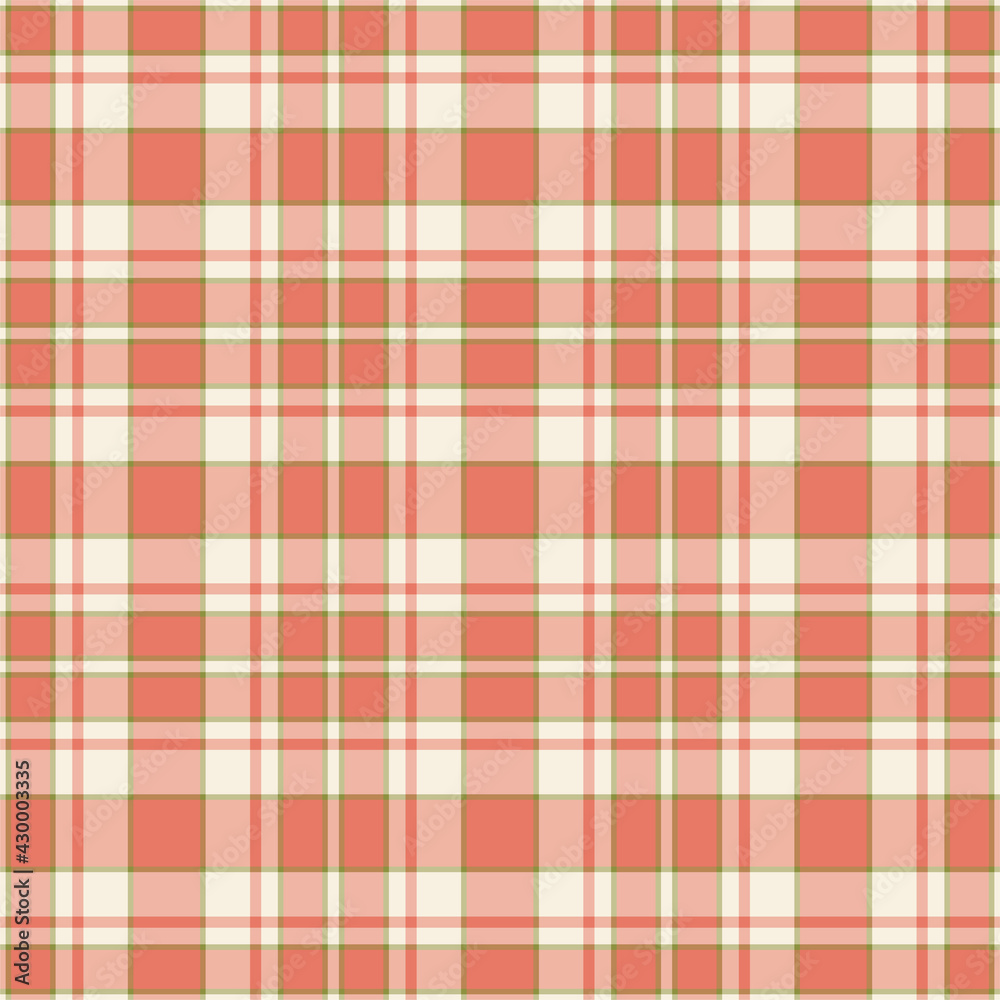 Plaid seamless pattern. Vector background of textile ornament. Flat fabric design. Plaid seamless pattern. Vector background of textile ornament. Flat fabric design.