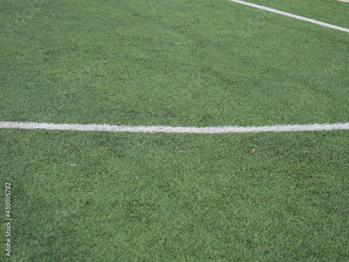 corner of a football field