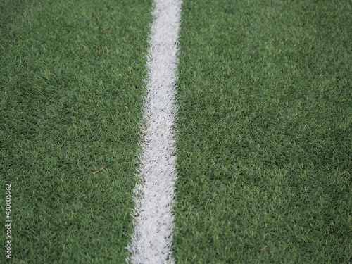 corner of a football field