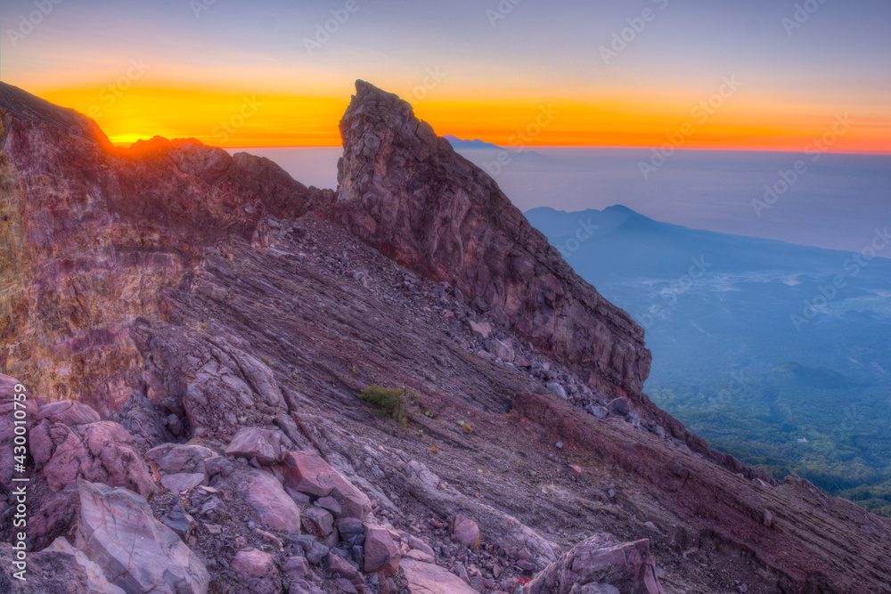 
Sunrise from Mt Agung, Bali