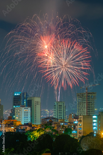 Fireworks in Caracas