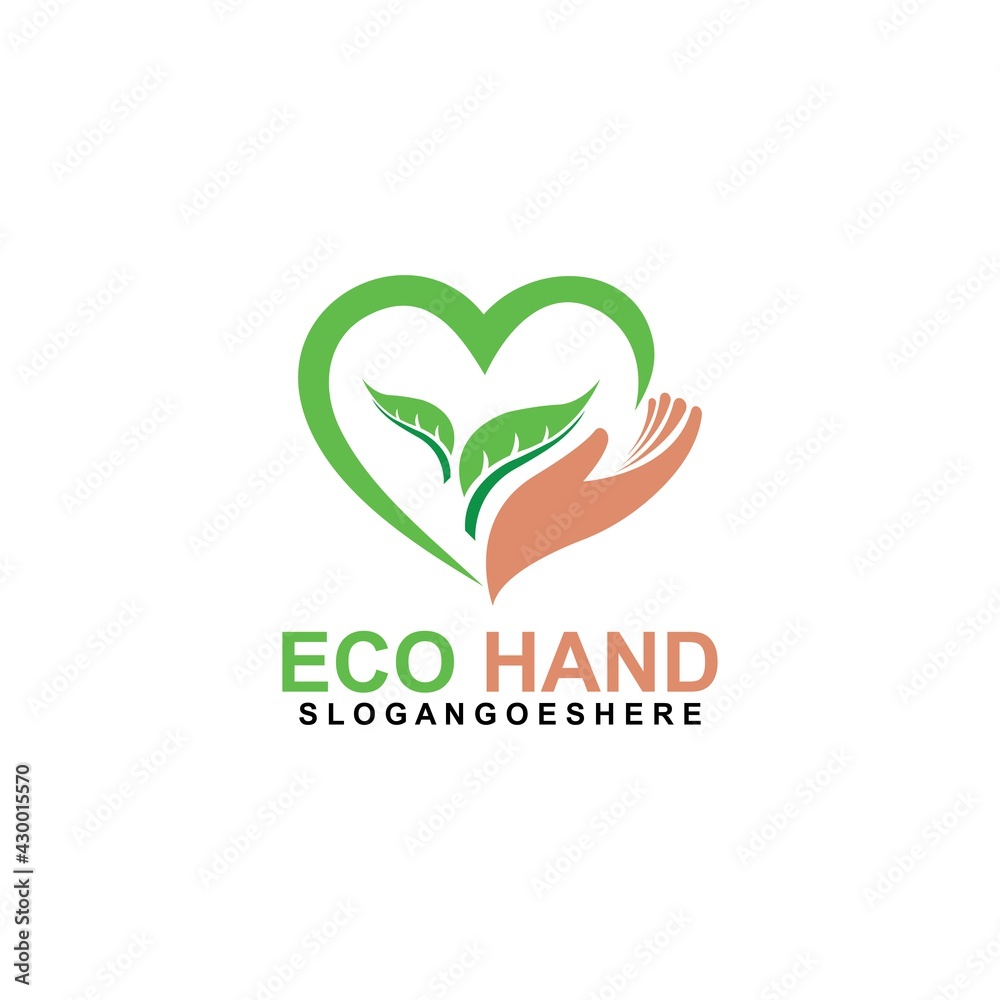 Hand, Tree and Leaf logo Combination. Arm and ecosystem symbol or icon. Unique and Organic Hand, Tree and Leaf logo Combination. Arm and ecosystem symbol or icon. Unique and Organic
