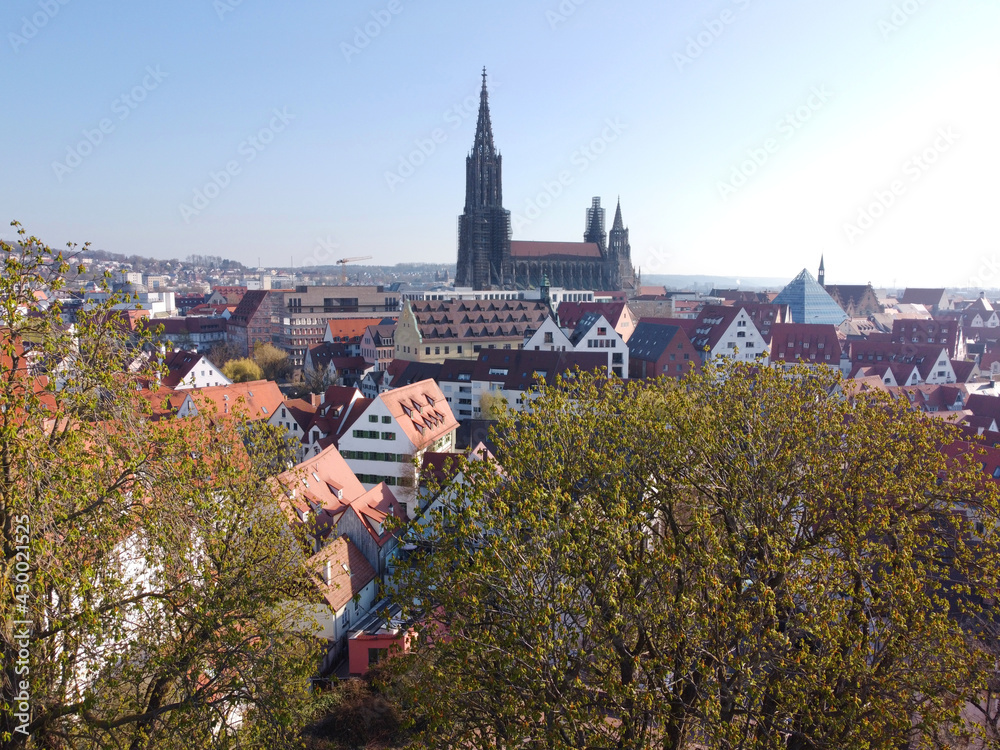 Ulm, Deutschland: Blick auf die Stadt