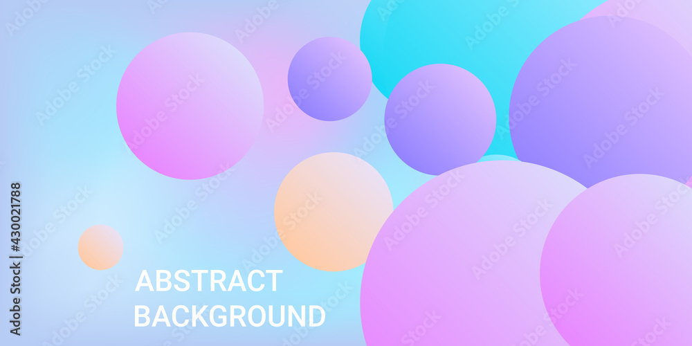 Background picture with balls for banner design. Background picture with balls for banner design.