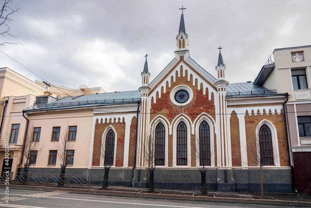 St. Catherine's Lutheran Church, Kazan, Tatarstan Republic.