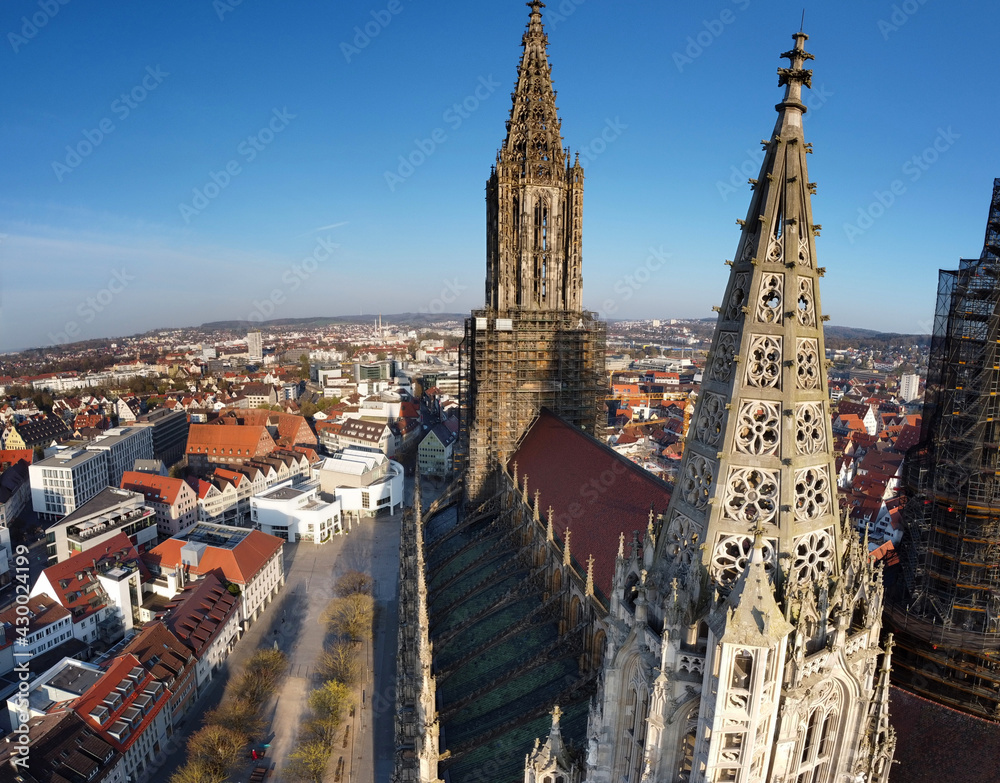 Ulm, Deutschland: Das gigantische Ulmer Münster