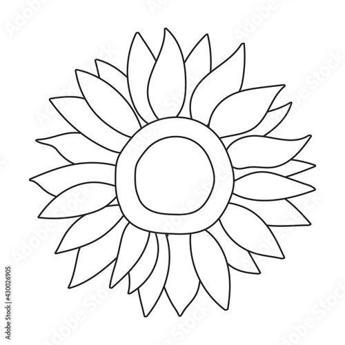 Cock vector outline icon. Vector illustration rooster on white background. Isolated outline illustration icon of cock.