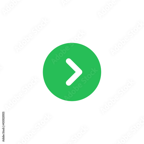 Next Arrow Icon Vector Logo...