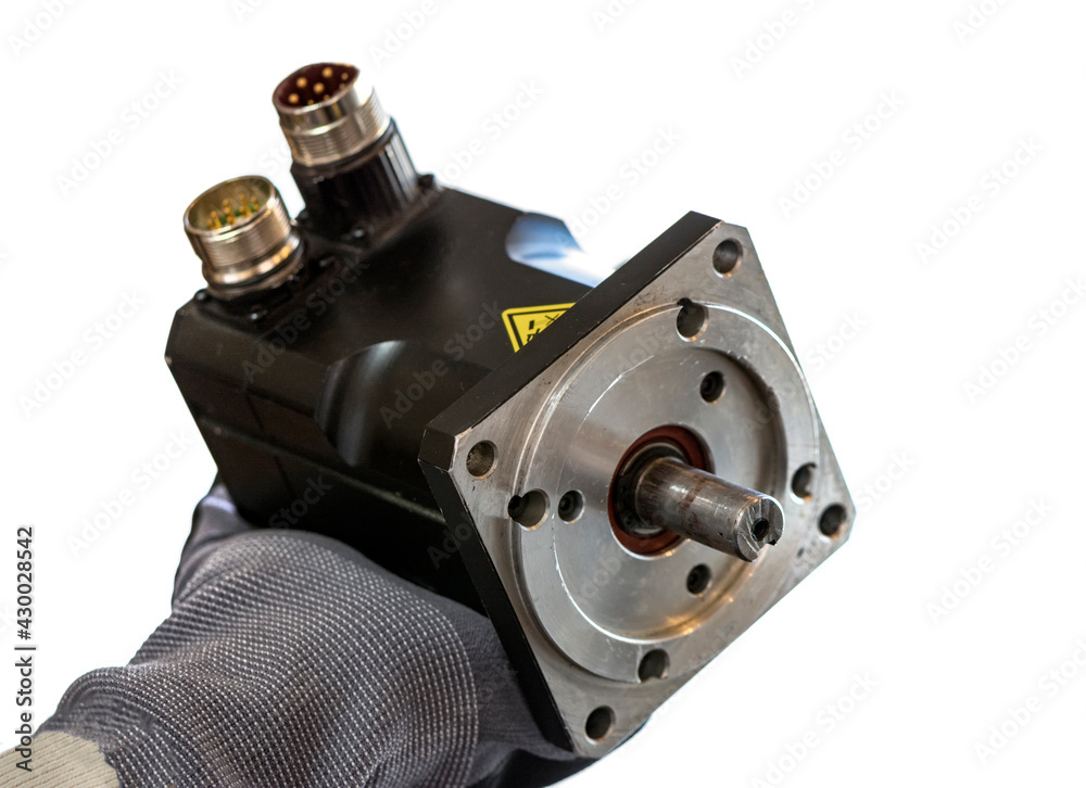 Electric motors (AC servo motor, DC brush-less motor, and stepping motor)