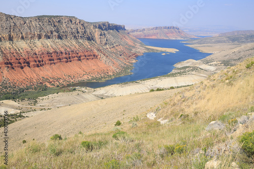 Flaming Gorge National Recreation Area in Wyoming, USA photo