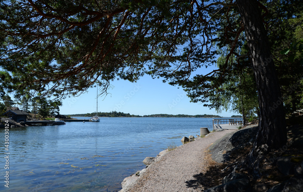 Küste zwischen Nyköping, und Stockholm, Schweden