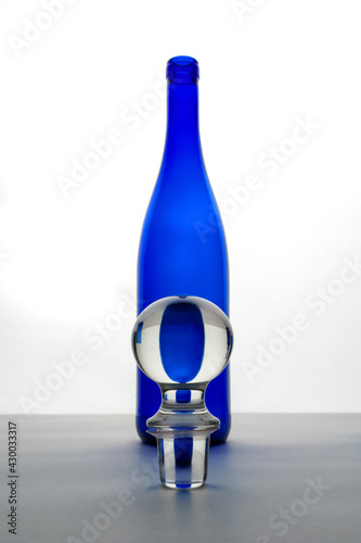 bottle and sphere 