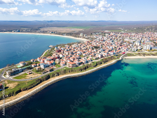 Wallpaper Mural Aerial view of town of Primorsko, Bulgaria Torontodigital.ca