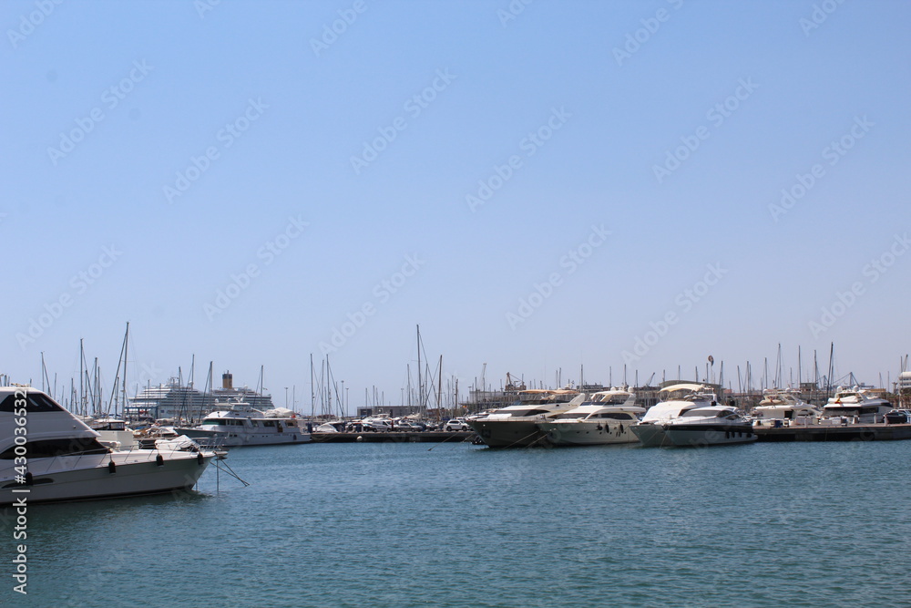 boats in marina