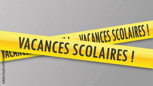 Logo vacances scolaires.