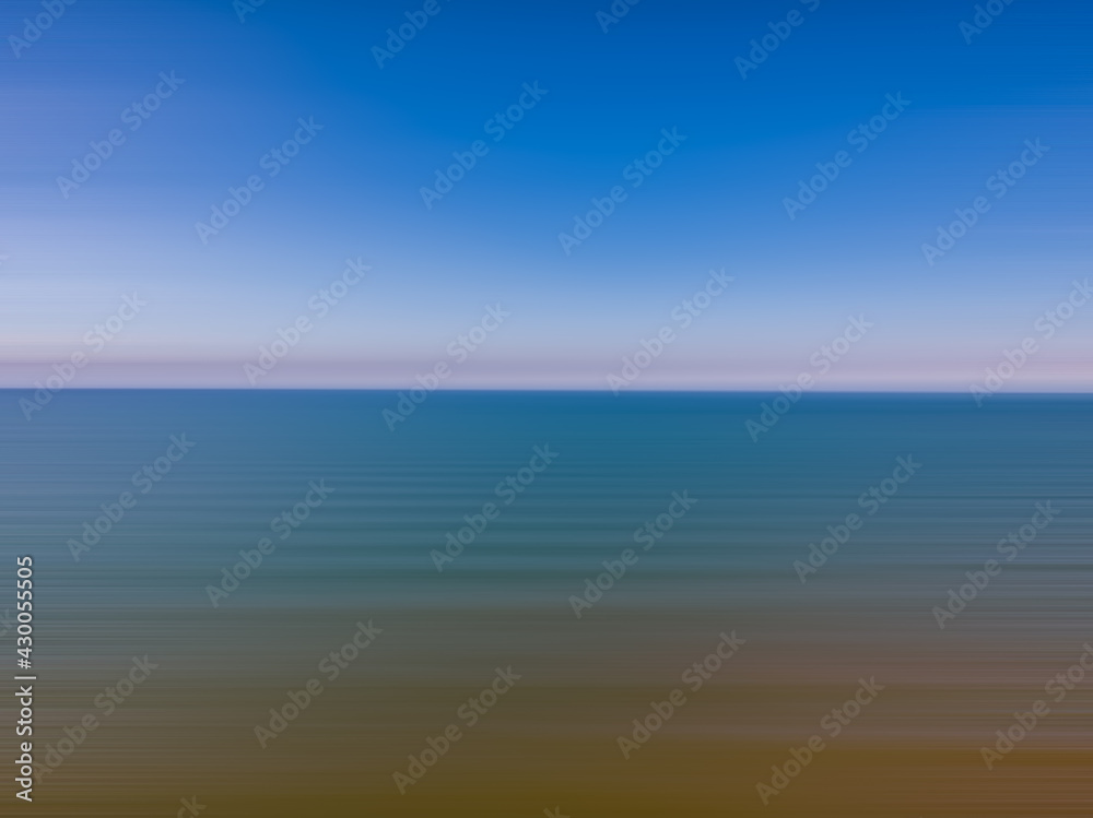 Abstract blur background of sea and beach image for background and wallpaper use.