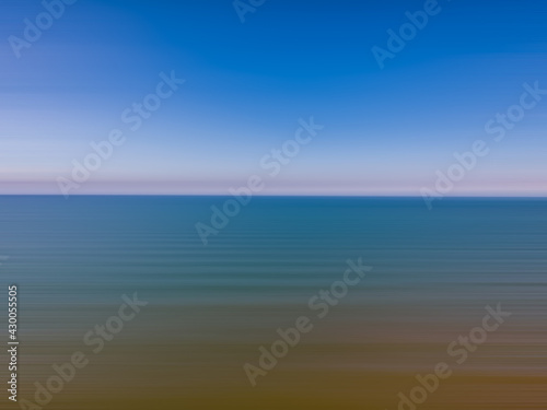 Abstract blur background of sea and beach image for background and wallpaper use.