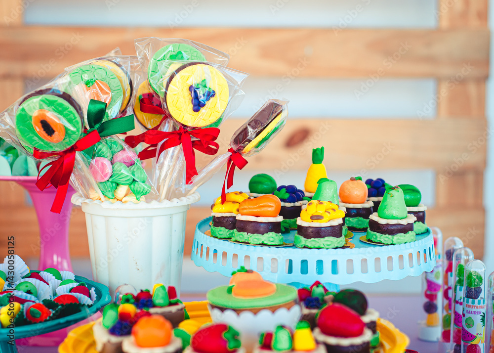 Naklejka premium candy sweet
