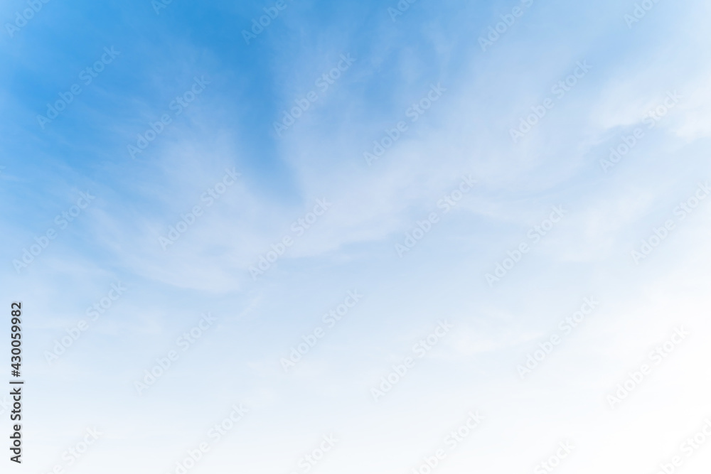 Obraz premium blue sky background with tiny clouds in Phuket Thailand